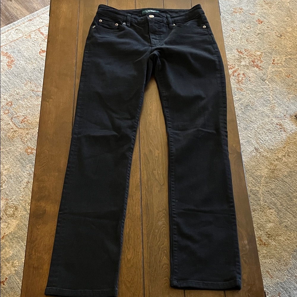 Polo Ralph Lauren Black Straight Leg Jeans